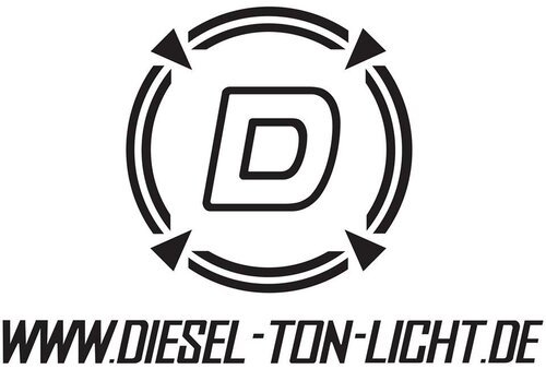 Logo Diesel Licht + Ton